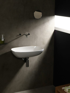 Раковина подвесная Flaminia Nuda 61х40 ND60L, белая