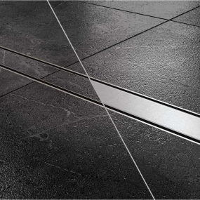 Комплект трапа AlcaPlast APZ13-DOUBLE9-550, стальной, с решеткой 2в1