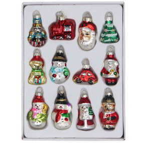 Набор елочных игрушек Nostalgia Gisela Graham, 12 шт