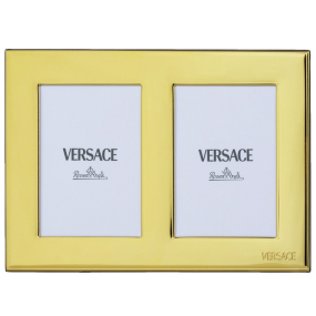 Рамка для фотографий двойная Versace Frames 27х19 см, декор VHF 16 золото