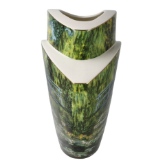 Ваза двойная "Японский мост" 20 см