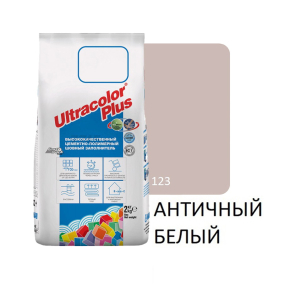 Фуга цементная Mapei UltraColor Plus N123, античный белый, 2кг