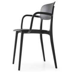 Стул Calligaris Liberty CS1884, Matt Black