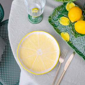 Тарелка салатная Lemon 20х20,5 см