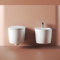 Унитаз подвесной Artceram Monet 52х36 MNV001, с сиденьем