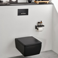 Панель смыва Villeroy & Boch ViConnect 922169AN, черный матовый