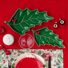 Блюдо большое "Лист" Azevinho 36х20 см