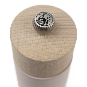 Мельница для соли Boreal 12 см, розовая