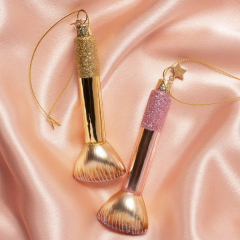 Елочная игрушка "Кисть для макияжа" 11,5 см