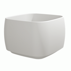 Раковина Flaminia Flag 40х40, с донным клапаном, Latte