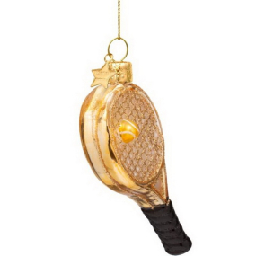 Елочная игрушка "Ракетка" 9,5 см