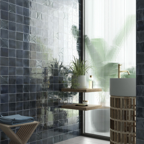 Плитка керамическая Equipe Hanoi 10х10, Blue Night, 8 мм