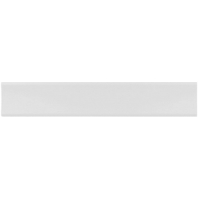 Плитка керамогранит плитка керамическая equipe vibe 6,5х20, out, gesso white matt, 8 мм 