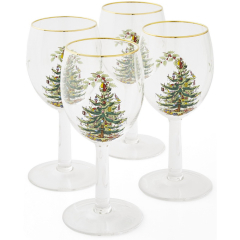 Набор бокалов для вина Christmas Tree 360 мл, 4 шт