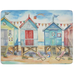 Набор подставок под тарелку Beach Huts 23х30,5 см, 6 шт