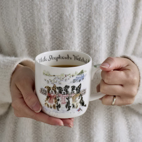 Кружка Wrendale Designs Christmas "While Shepherds Watch" 310 мл