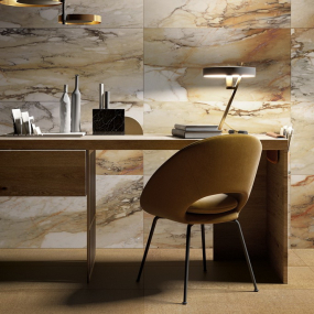 Керамогранит La Faenza Bianco 90х180 N, Calacatta Macchia Vecchia, 10 мм