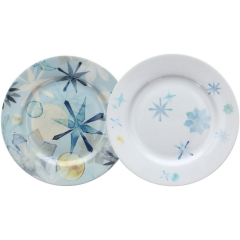 Тарелка салатная Atollo Cristalli 19 см, цвет в ассортименте