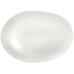 Блюдо Bitossi Oro E Argento 30,5 см, серебряное