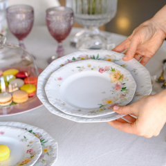 Тарелка столовая Maria Pink Rose 26 см