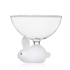 Пиала на ножке "Белый кролик" Animal Farm 250 мл