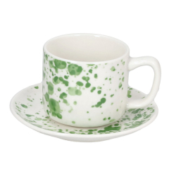 Набор чашек для эспрессо с блюдцами Apulia 100 мл, 12 предметов