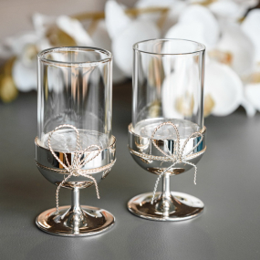 Набор подсвечников Vera Wang Love Knots 12х5,5 см, 2 шт