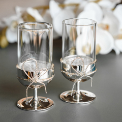 Набор подсвечников Vera Wang Love Knots 12х5,5 см, 2 шт