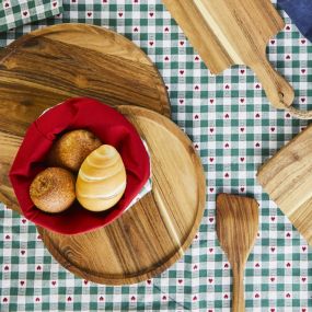 Доска для сервировки круглая Starbamboo 28 см