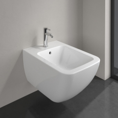 Биде подвесное Villeroy & Boch Venticello 56x38, CeramicPlus, 441100R1