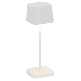 Лампа настольная Zafferano Ofelia Micro 20 см, белая