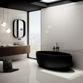 Керамогранит Imola The room 60х120 LP, Statuario Vena Piccola, 6,5 мм