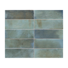 Плитка керамическая Equipe Hanoi 6,5х20, Sky Blue, 8 мм