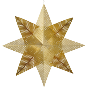 Фигурка "Звезда" 35 см, цвет золото