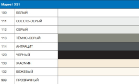 Силикон Mapei Mapesil XS1 N114, антрацит, 300 мл