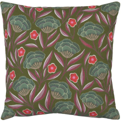 Чехол для подушки декоративной Isadora 40х40 см, цвет оливка