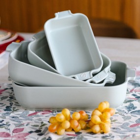 Форма для запекания прямоугольная Appolia 12х22 см, цвет шалфей