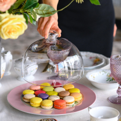 Блюдо сервировочное Maria Pink Rose 33 см