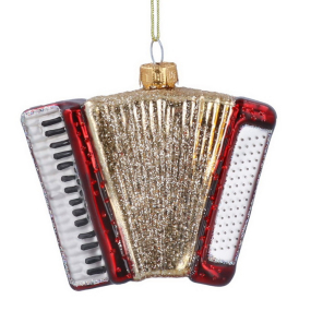 Игрушка на елку "Аккордеон" 9 см