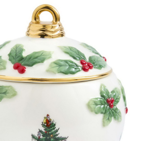 Емкость для хранения Spode Christmas Tree Giftware "Елочный шар" 20х17 см