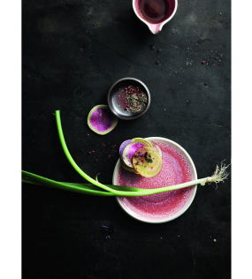 Тарелка салатная Junto Rose Quartz 22 см