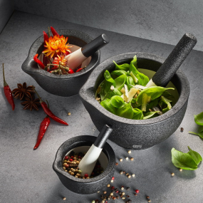 Набор ступка с пестиком Grino, 7,7 см, 2 предмета