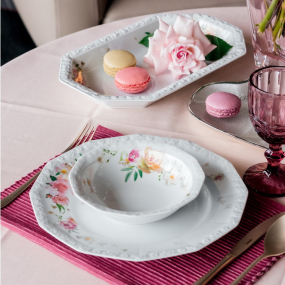 Салатник Maria Pink Rose 17 см