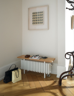 Радиатор-скамейка Zehnder Charleston Relax 5026, 60х45, белый