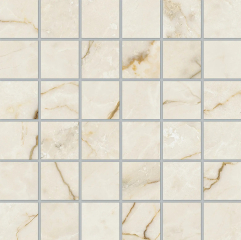 Мозаика керамогранитная LaFaenza Oro 30х30 N, Crema Avorio, 10 мм
