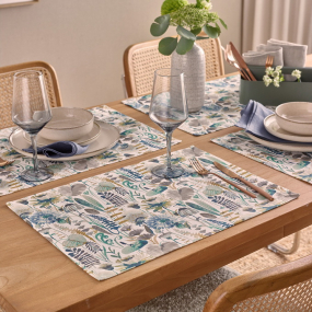 Салфетка под тарелку Brissago 35х50 см, цвет изумруд