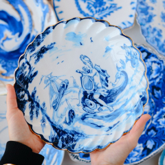 Тарелка глубокая "Дельфин" Classics on Acid 25 см