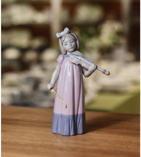 Статуэтка "Девочка со скрипкой" 19х13х7 см