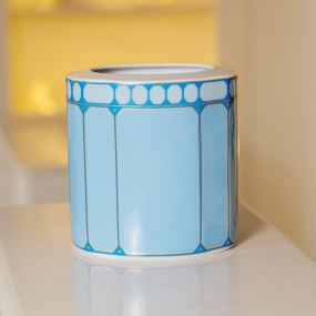 Ваза Signum Azure 17 см