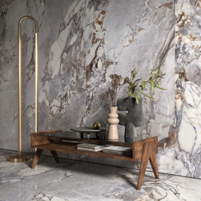 Керамогранит La Faenza Aesthetica 120х278 LP, Unico Grey, 6,5 мм